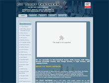 Tablet Screenshot of fittightfastners.com